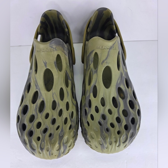 Merrell Hydro Moc Olive Drab Water Shoe Camo Green Croc Sandal Men’s Size 12 main image 10